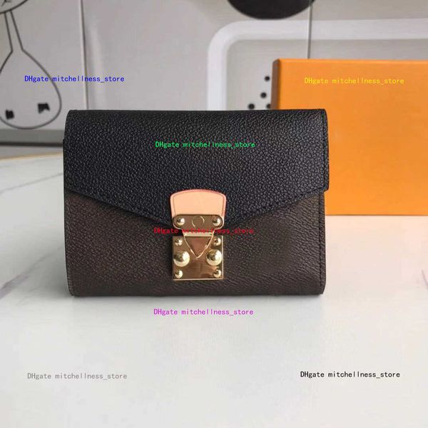 

new fashion 2021 handbags retro purses vintage bag women classic style genuine leather womens wallet with box dust bag #v8888, Red;black
