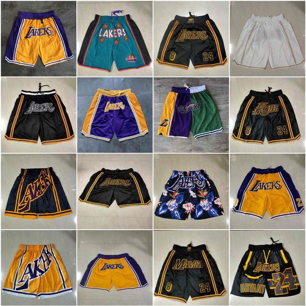 

2021 team basketball short don all-star sport shorts hip pop pant with pocket zipper sweatpants yellow purple white black mens sti272s