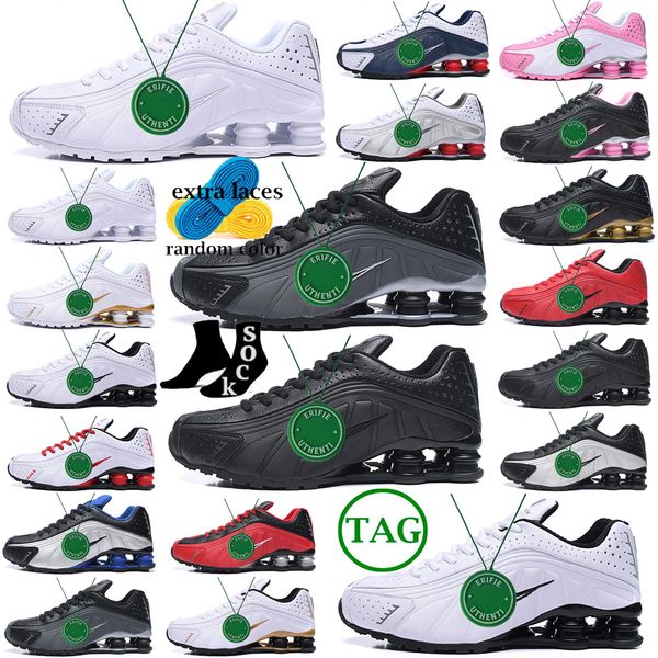 

shox tl r4 running shoes men nz leven triple black white shoxes 803 809 metallic pure platinum dark blue volt skepta cool grey mens trainers