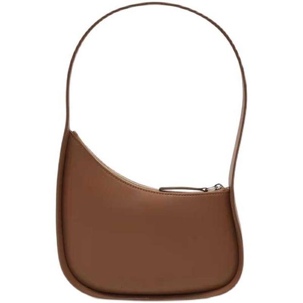

ladies half-moon bag classic simple fashion casual retro irregular underarm shoulder handbag leather material lining