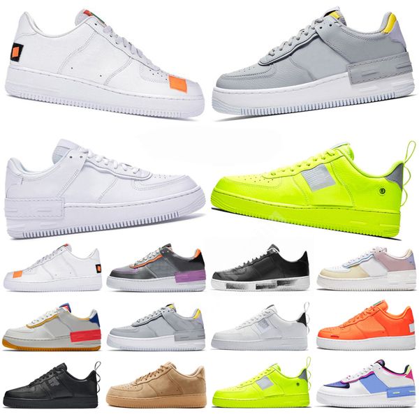 

running shoes trainer trainers sneakers for low travis skeleton off black 1 one triple women men airfoces fce 36-46