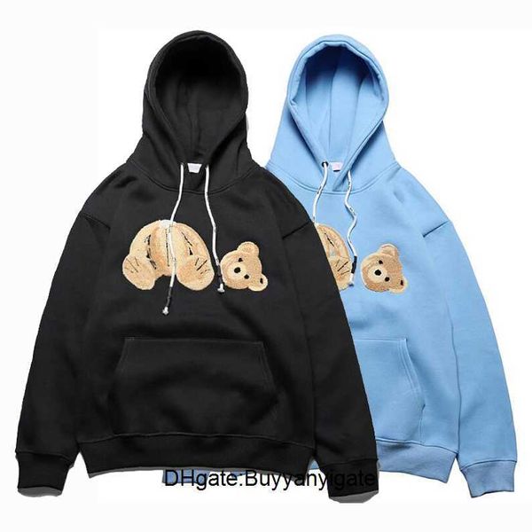 

hoodie mens womens designers hoodies fashion man long sleeve warm cotton hoodys clothing sweaters hip hop palms clothes sweatshirts 2023, Black