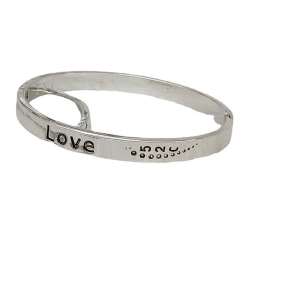 

advanced sense new card bracelet couple titanium steel eternal ring 1314love style mixed batchxf4j, Black