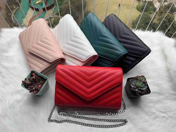

luxurys designers bags womens quilted shoulder bag fashion chain genuine leather crossbody bag handbags purses black tote bag handbag
