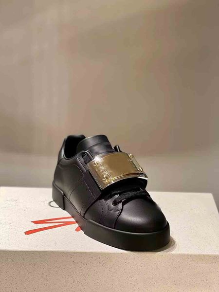 

white black nappa leather men casual shoes low badge sneakers portofino sneaker men technical walking design rubber sole outdoor trainers l