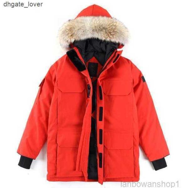 

canadian goose jacket men's down parkas fashion-winter mens canadian parka coats fusion canada bonnet coat warm goode womens206l, Black;brown