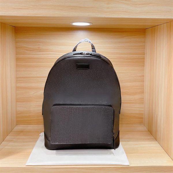 

5a leatherr backpack luxurys designer knapsack men women classic flowers plaid schoolbag satchel back pack variou333z