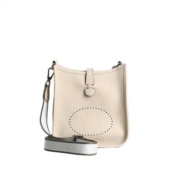 

designer's new mini cross-body bucket bag with a layer of cowhide