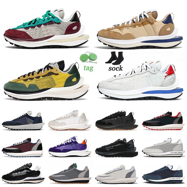 

running shoes sports sneakers sail gum triple black fragment x blue void wolf grey game royal sacais outdoor mens womens ldv waffle vaporwaf