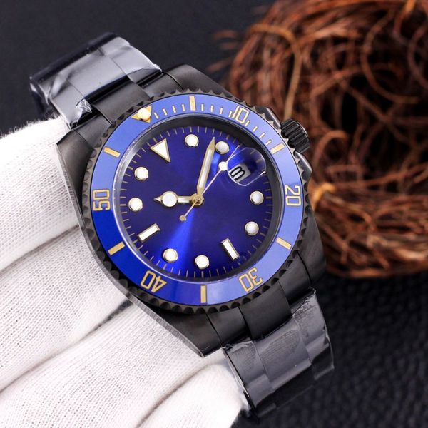 

movement watches sports watch designer slide movement black 41mm 904l stainless steel sapphire glass waterproof luxury watchs fine adjustmen, Slivery;brown