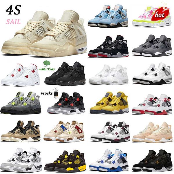 

low university blue jumpman 4 4s basketball shoes men sail white guava ice oreo sail noir metallic purple black cat bred