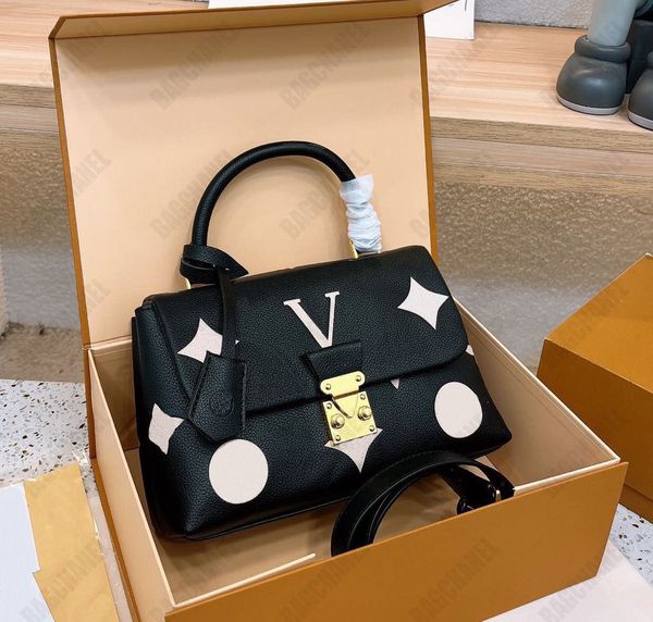 

Designer messenger bag totes Womens handbag Top leather cross body Fashion flower letter pattern shoulder bags lady purse