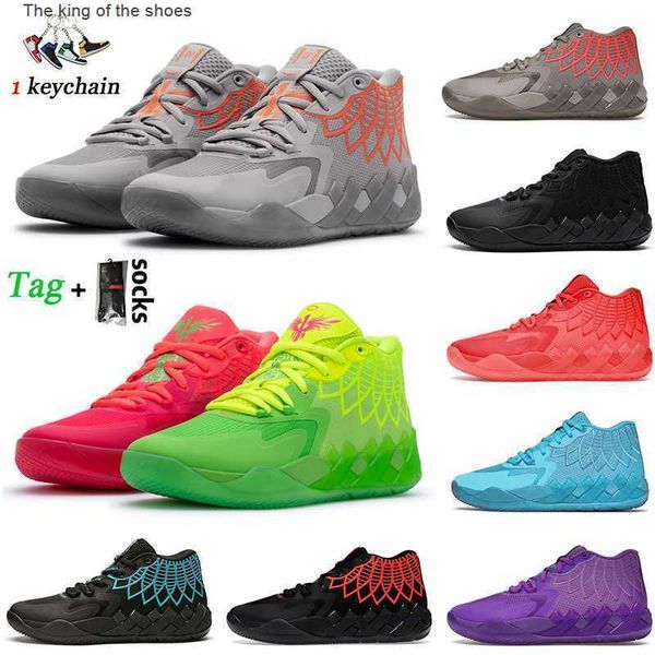 

basketball shoes 1of1 sneakers unc trainers outdoor sport lameloball queen city lamelo ball 1 mb.01 mens not from here rock ridge red blast