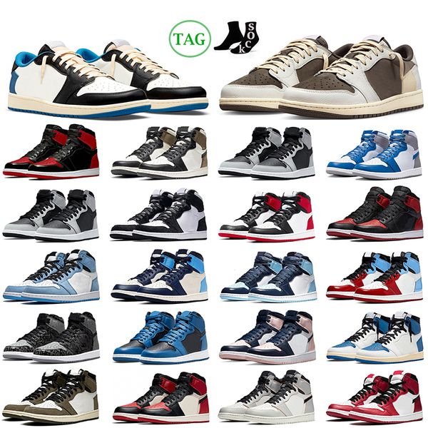 

jumpman 1 1s lows basketball shoes black phantom reverse mocha lost and found starfish cactus jack banned og taxi stage haze mens womens tra