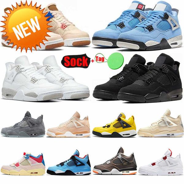 

outdoors plus size 50 mens basketball shoes 4 4s university blue white oreo red thunder sail cool grey black cat jumpman eur 48 49