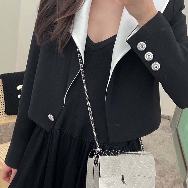 

luxurys designers bag shoulder handbags fashion crossbody messenger girl cross body clutch purse wallet women solid color classic metal bag