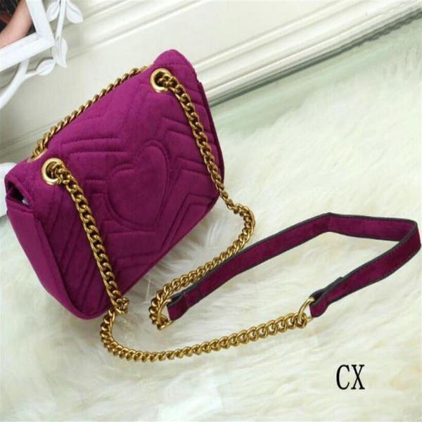 

marmont shoulder women bags bag handbags purses designer chain crossbody velvet fashion tvbgx242n