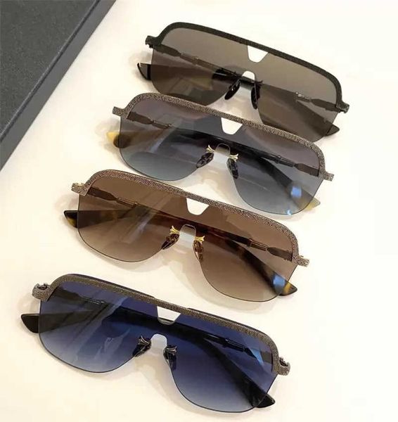 

7a new fashion retro designing sunglasses spinner-a rimless frames avant-garde and generous style outdoor uv400 lens eyewear, White;black