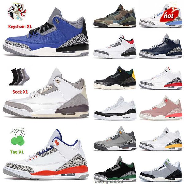 

medium grey 3 3s iii basketball retro shoes for mens women blue cement jumpman knicks rivals pure white chlorophyll trainers sneakers 36-47