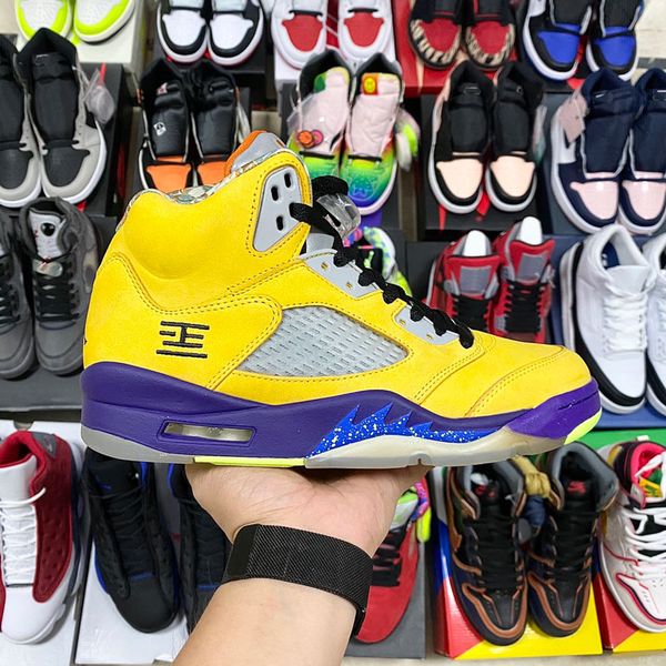 

2023 new basketball shoes for men 5s stealth 2.0 what the jumpman 5 white cement metallic international flight oreo mens retro racer blue gr