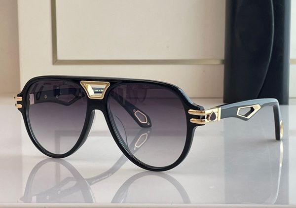 

fashion designer z35 mens women sunglasses classic vintage pilot shape sun glasses summer trendy versatile style uv protection come with cas, White;black