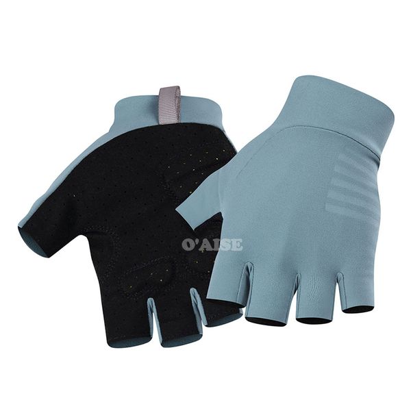 

road cycling gloves padded half finger biking hands wear st28, Black