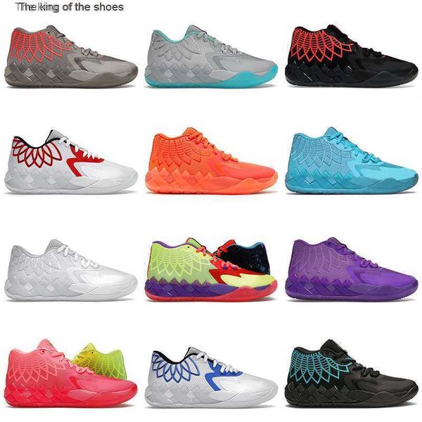 

authentic lamelo ball mb.01 basketball shoes lo ufo black blast mens trainers sneakers 40-46
