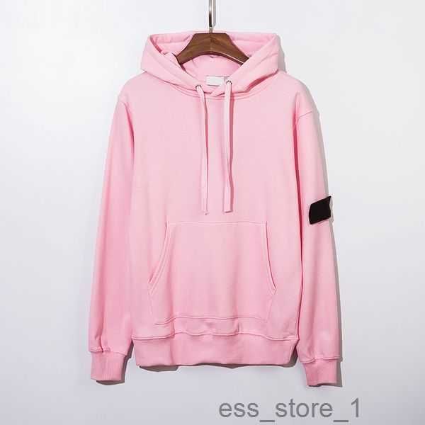 

brand hoodies 20 autumn and winter stone new basic classic armband terry hooded hoodie sweatershirts size m-2xl 2 kbu6, Black