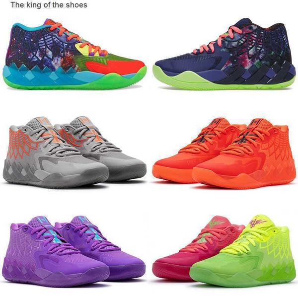 

lamelo ball shoes basketball shoe mb.01 be you galaxy queen city rick and morty mens sneakers