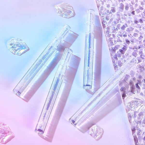 

lip plumper glaze healthy mirror effect smudge-proof improve dryness oil balm lip gloss for female, Red;pink