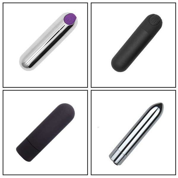 

toy massager 10 frequency mini charging bullet vibrating jumping egg flirting wireless lipstick massage stick products