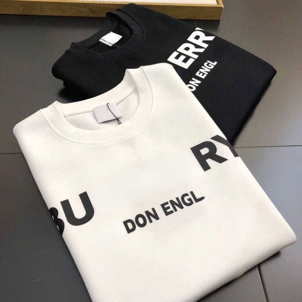 

mens sweatshirt designer hoodie classic letter print sweater men women casual loose long sleeve pullover coat, Black