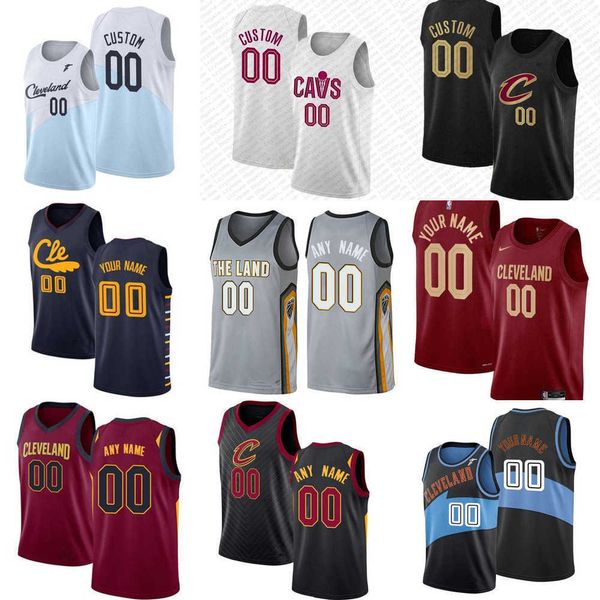 

men women youth cleveland''cavaliers''custom 32 dean wade 19 raul neto 8 lamar stevens 9 dylan windler 15 isaiah mobley, Black;red