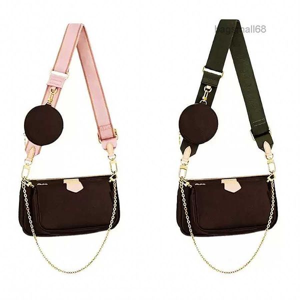 

3a bag with box date code m44823 luxurys crossbody handbag favorite multi accessories wallet 3 pcs bags wallets women designer pur181p