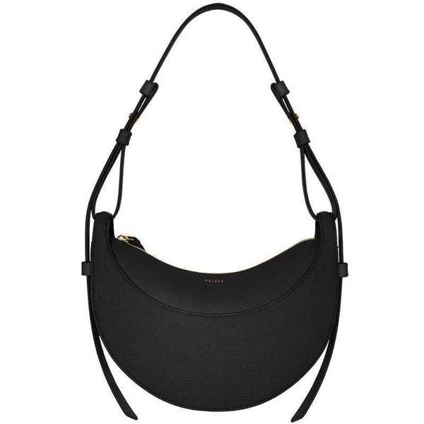 

polene designer bags mini armpit bag leather women's small design new messenger