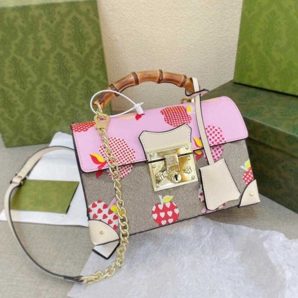 

women bag 5a flowers bamboo trunk fashion designers women handbags shoulder bags slanting handle square hardware