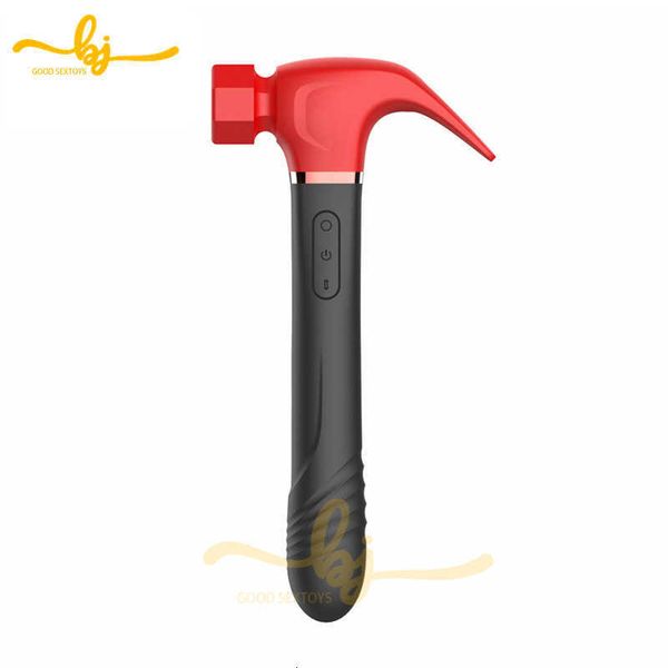 

toy massager new two-color hammer tap suck stretch vibrate multifunctional masturbator vibrating rod