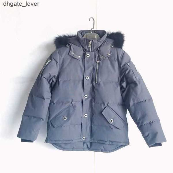 

down parkas men's canadas palm moose jacket winter fur-trim hooded knuck bo gooses sn0t s monclair puffer coat coats designer knucks go, Black