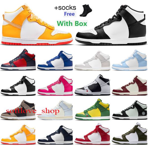 

basketball shoes athletic casual sb trainers sneakers panda red game royal chicago fragment aluminum vast grey designer dunks high mens wome