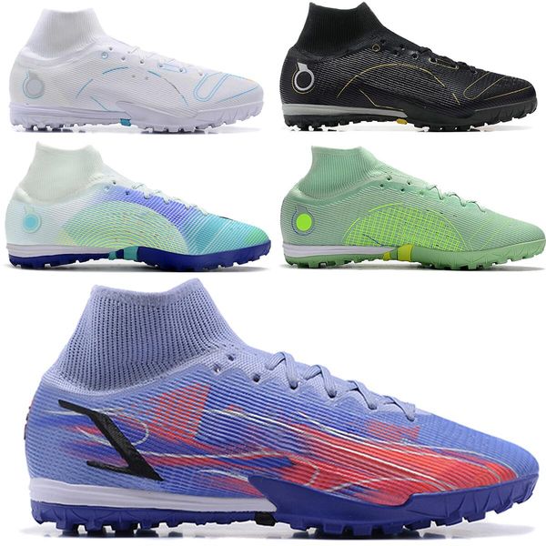 

soccer shoes football shoes green black white men boy xiv fg sneakers outdoors flat bottom grassland sports trainers size eur 39-45