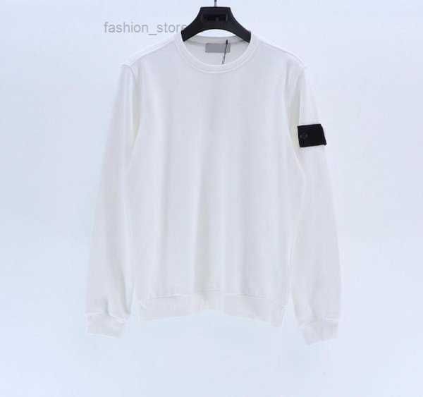 

autumn mens hoodies sweatshirts stone hooded island hoodie europen fashion sweater badge long sleeve hip hop streetwear pullover crewneck 38, Black