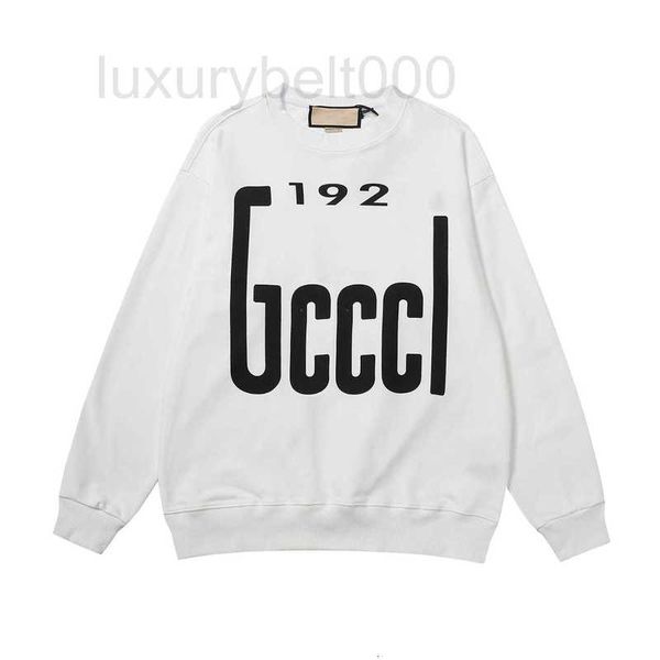 

men's hoodies & sweatshirts designer number letter print pullover sweater loose fit casual versatile for men and women 73t0, Black