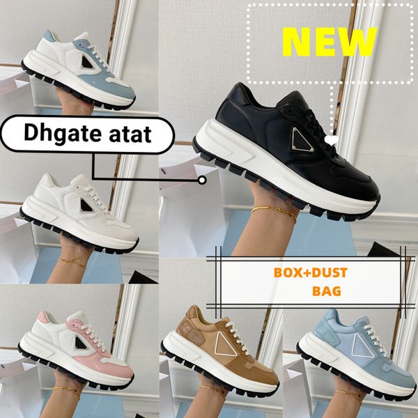 

luxury gym casual shoes women travel leather lace up trainers sneaker 100% cowhide letters thick bottom woman designer shoe lady sneakers si, Black