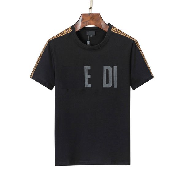 

2022-2023 mens fashion t shirt designers men clothing black white tees short sleeve women's casual hip hop streetwear tshirts m-3xl#03, White;black
