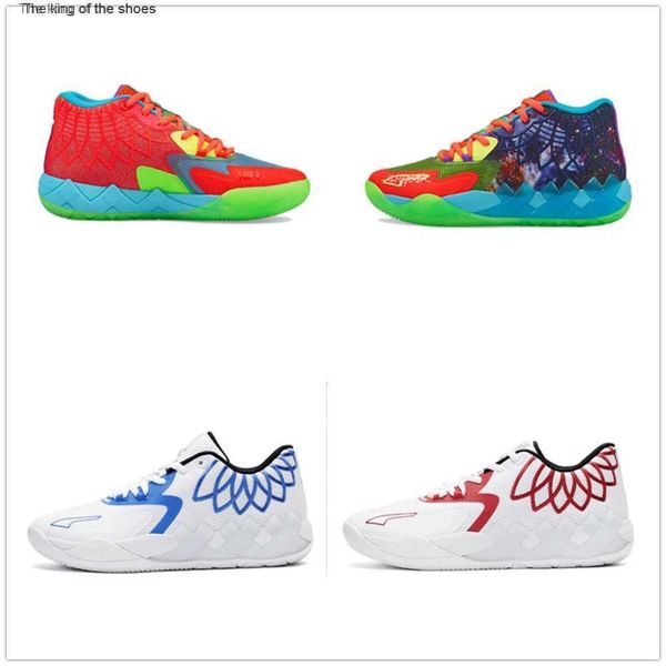 

three -ball all -generation all -star mb.1 lamelo boss basketball shoes purple
