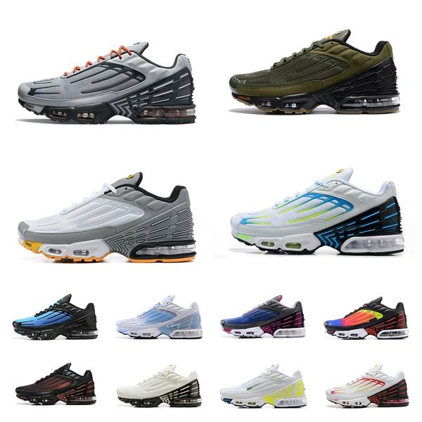 

designer tn tuned plus 3 iii running shoes air vaporizer max tns bone black olive green repeat print radiant red ghost unity mens women airm