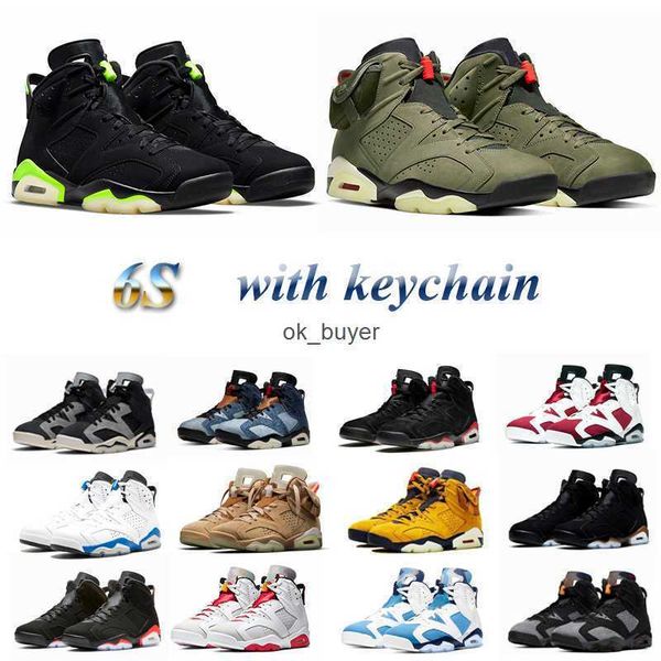 

6 6s men basketball shoes green unc tech chrome oregon black carmine fire red british khaki hare mens trainers sport sneakers