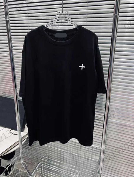 

womens clothes t-shirts designer color contrast logo printed crewneck short sleeve t-shirt pure cotton material casual base shirt women appa, White