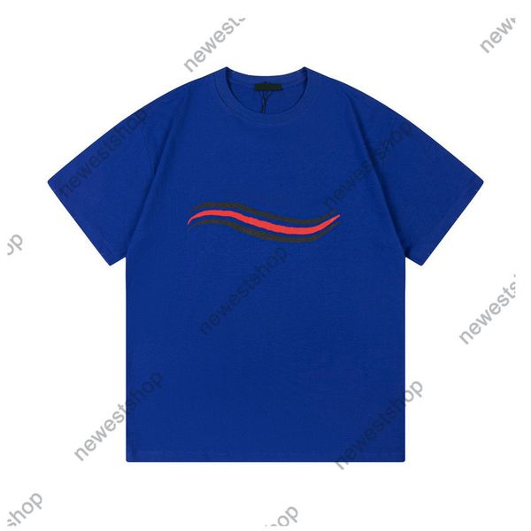 

designers mens t shirts man paris destroyed tee t shirt graffiti wave print street short sleeve tshirts women luxurys t-shirts clothing, White;black