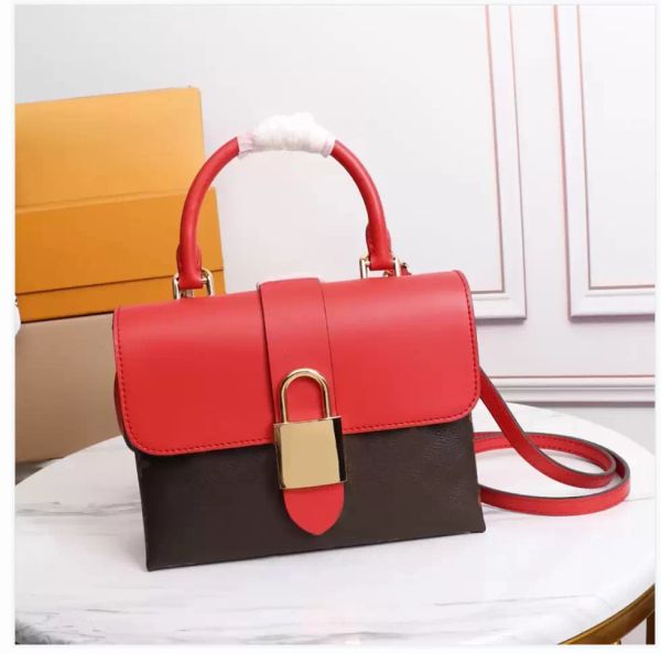 

designer women locky bb shoulder bags imitation brand crossbody tote handbags clutch purse classical fashion square chain letters m43577 lou